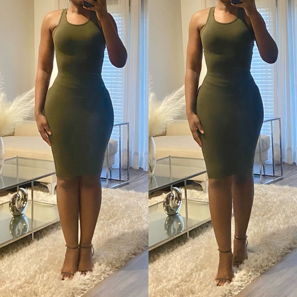 Dresses & Skirts - Olive Tank Dress